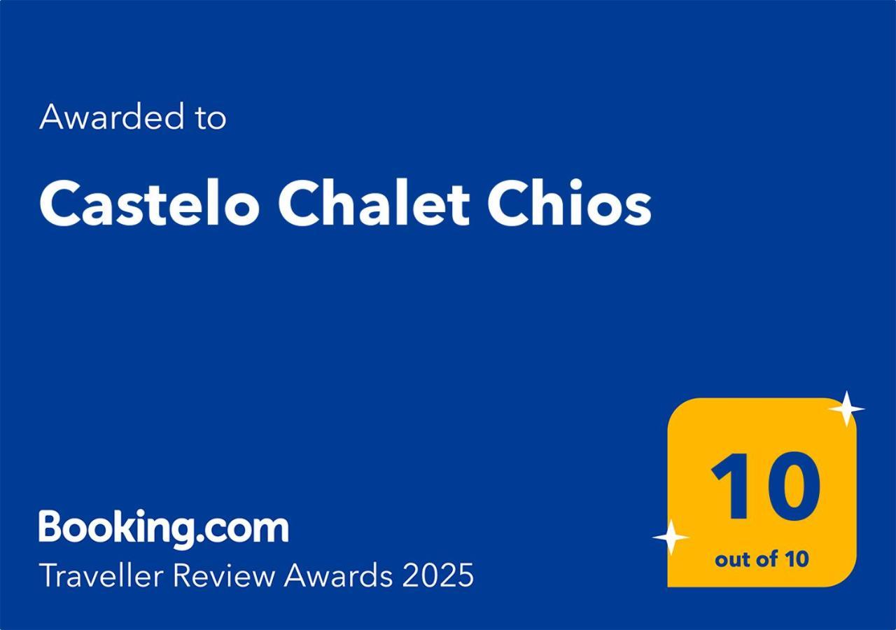 Castelo Chalet Chios Quios Exterior foto